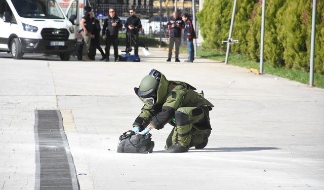 İzmir Bölge Adliye Mahkemesi’nde nefes kesen bomba tatbikatı