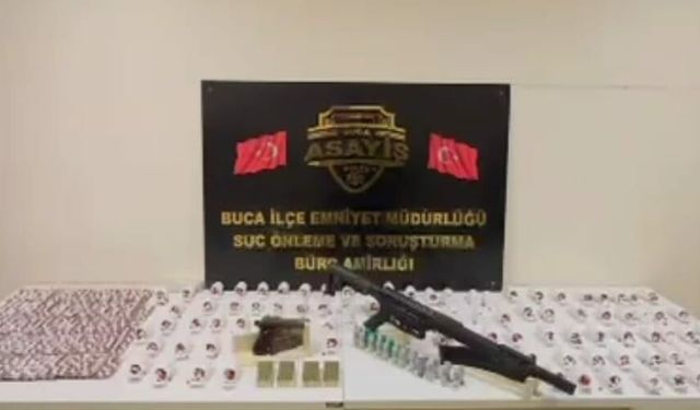 İzmir’de 7 bin sentetik ecza ele geçirildi