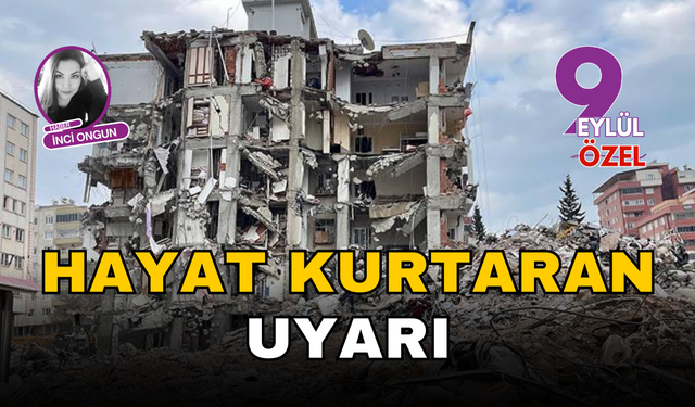 Hayat kurtaran uyarı