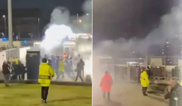 İtalyan polisinden Galatasaray taraftarına sert müdahale: Maç önü ortam gerildi