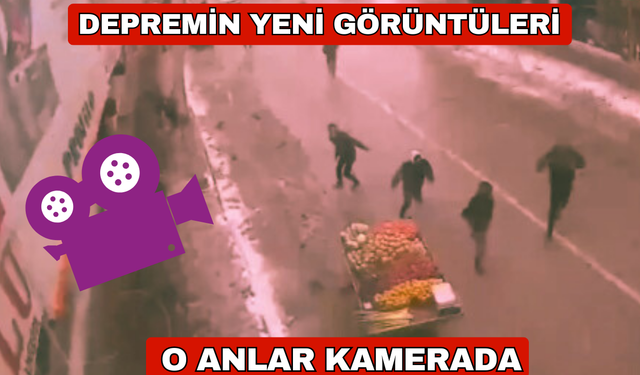 Kahramanmaraş depreminin yeni görüntüleri ortaya çıktı! Korku dolu anlar