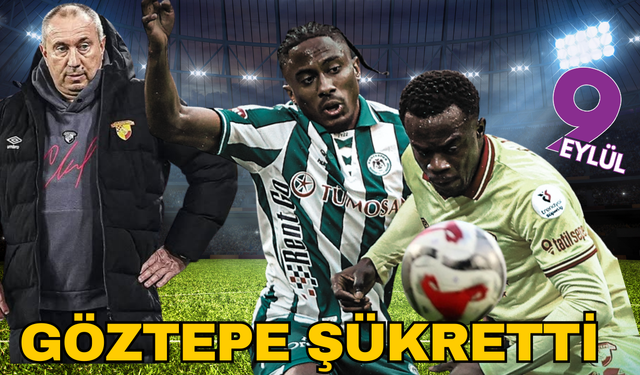 Göztepe Konya'da puana şükretti