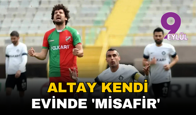 Alsancak’ta tarihi tesadüf: Altay kendi evinde 'misafir' koltuğuna oturuyor