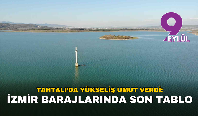 İzmir’in su umudu yeniden yükseldi: Tahtalı ne kadar doldu?
