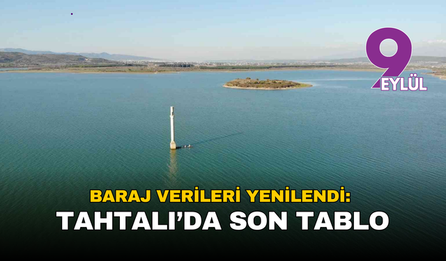 Tahtalı Barajı’nda son durum: İzmir’in su rezervleri ne seviyede?