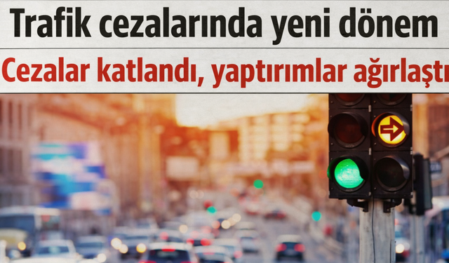 Yeni trafik düzenlemesi ile cezalar arttı! İşte güncel cezalar ve yaptırımlar