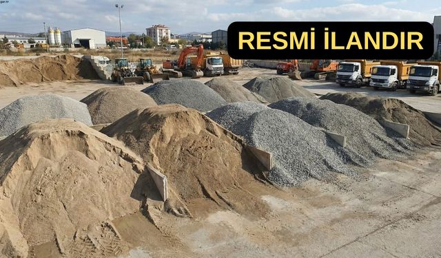 Karşıyaka Belediyesi filler mıcır ve kum alacak