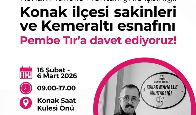 Hayat kurtaran randevu için rota Konak