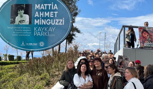 Minguzzi’nin adı Bostanlı’da yaşayacak: Kaykay parkı anlamlı buluşmaya sahne oldu
