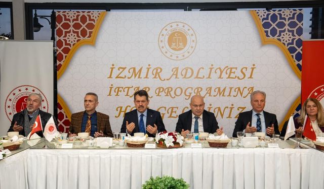 İzmir Adliyesi’nde Ramazan buluşması