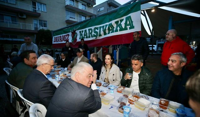 Başkan Yıldız Ünsal yeşil kırmızı sevdalılarıyla iftar sofrasında buluştu