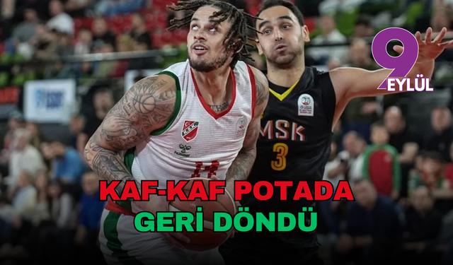 Karşıyaka potada geri döndü: 7 maçlık kabus sona erdi