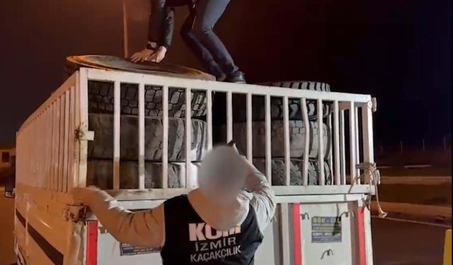 Kemalpaşa’da kaçak sigara operasyonu