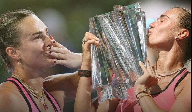 Aryna Sabalenka durdurulamıyor