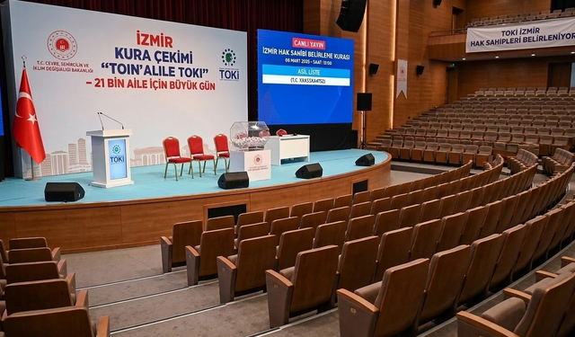 İzmir TOKİ kura çekimi canlı yayını başladı mı, asil ve yedek hak sahipleri listesi nereden öğrenilir?