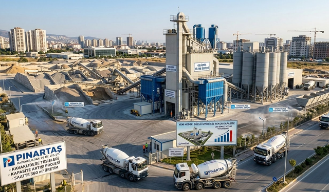 İzmir'de dev beton santrali için kapasite artışı hamlesi: ÇED süreci resmen başladı