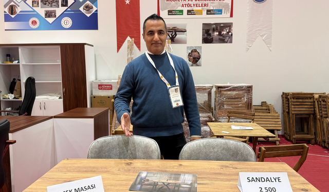 Cezaevinden fuar alanına