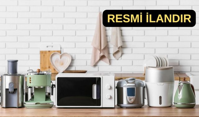 Karaburun Belediyesi elektrikli ev aletleri alacak