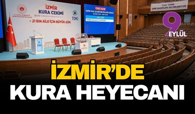 İzmir TOKİ kura çekimi heyecanı: İzmir TOKİ kura çekimi ne zaman olacak, saat kaçta?