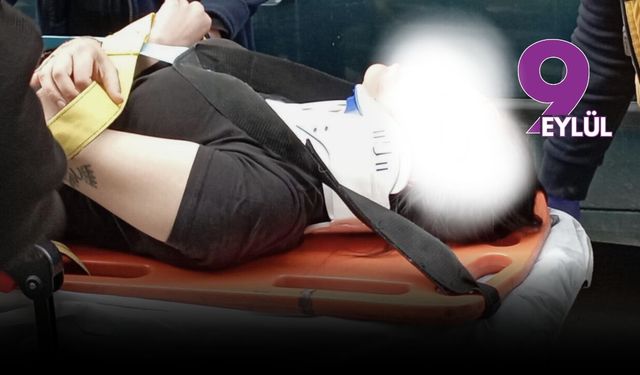 Karabağlar’da dördüncü kattan düşen kadın ağır yaralı