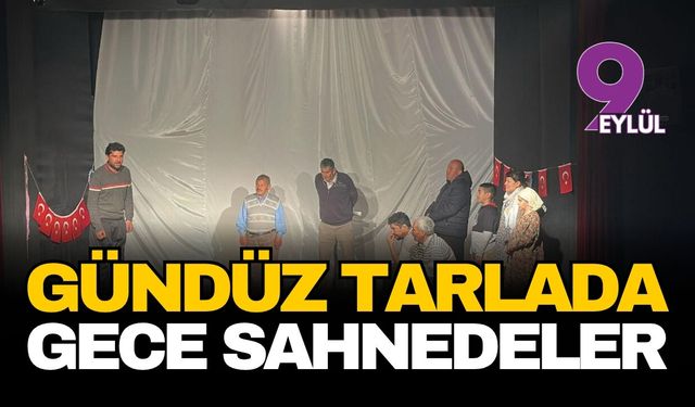 Bademler’de 93 yıllık perde yeniden açılıyor: Gündüz tarlada gece sahnedeler