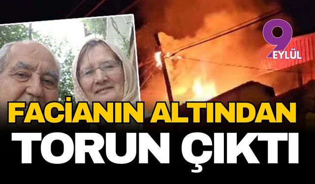 Facianın altından torun çıktı