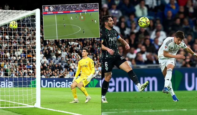 Arda Güler’den tarihi gol: 70 metreden kaleciyi avladı