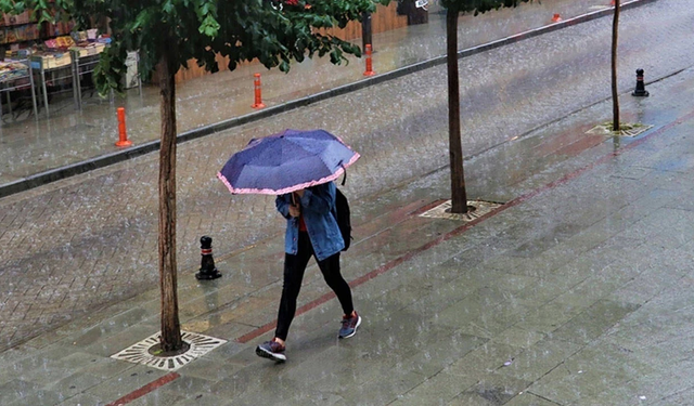 Meteoroloji’den kuvvetli yağış uyarısı