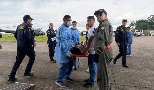 Askeri uçak faciası: 125 kişilik uçak düştü, onlarca yaralı ve kayıp var