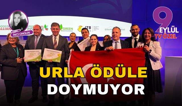 Urla ödüle doymuyor