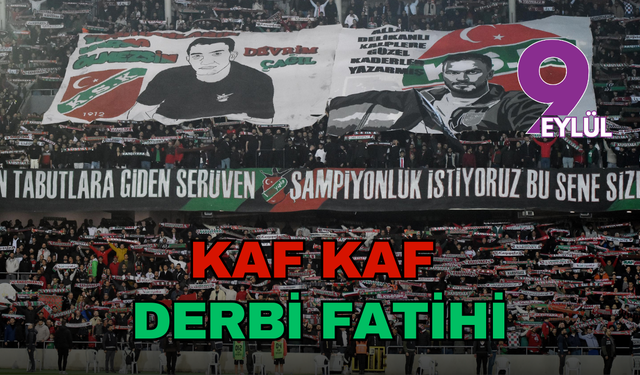 Körfez'in hakimi Kaf-Kaf: İzmir derbisinde zafer şarkıları yeşil kırmızı çalıyor