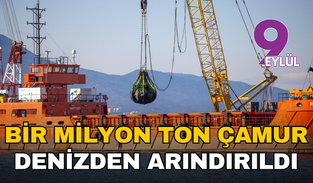 Körfez'de büyük temizlik: Bir milyon ton çamur denizden arındırıldı