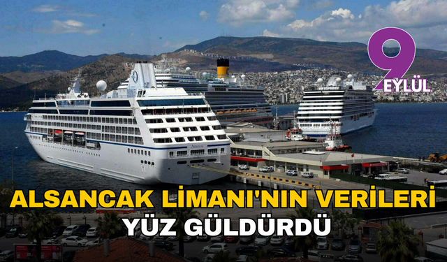 Alsancak Limanı'nda sezonun ilk verileri yüz güldürdü: İki ayda devasa yolcu trafiği
