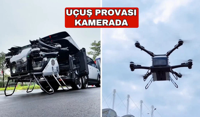 Uçan arabada seri üretime başladılar