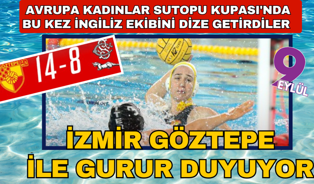 Göztepe Avrupa Challenger Kupası'nda 2'de 2 yaptı