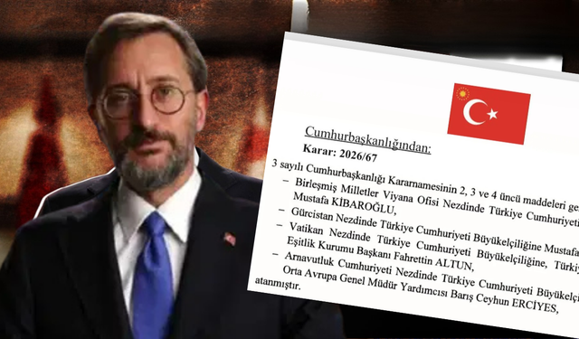 Fahrettin Altun, Vatikan Büyükelçiliği'ne atandı