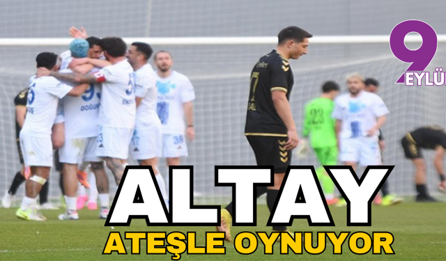 Altay evinde lidere 4 golle kaybetti