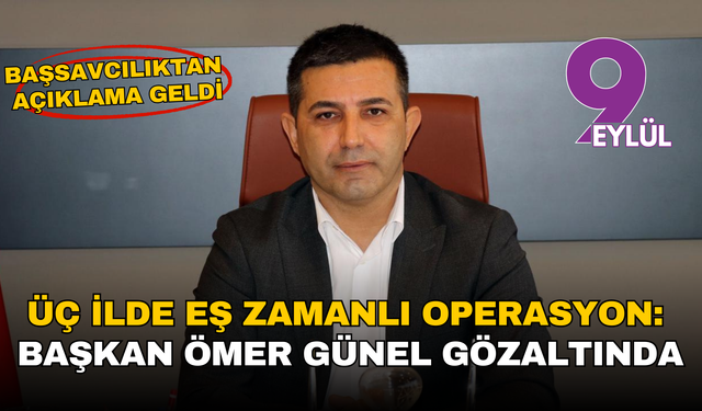 Kuşadası Belediye Başkanı Ömer Günel gözaltına alındı: Başsavcılıktan soruşturmaya ilişkin açıklama