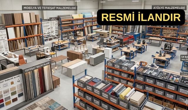 İzmir Gençlik Ve Spor İl Müdürlüğü mobilya ve atölye malzemesi alacak