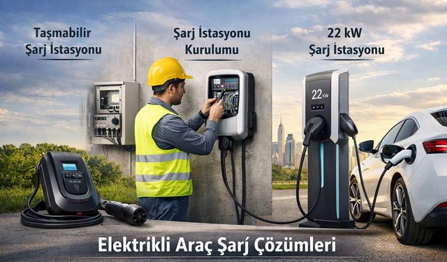 Elektrikli Araç Şarj Çözümleri: Taşınabilir Şarj İstasyonu