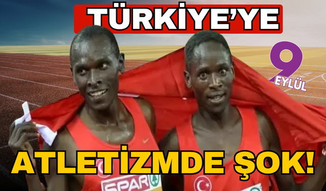 Atletizimde büyük şok!