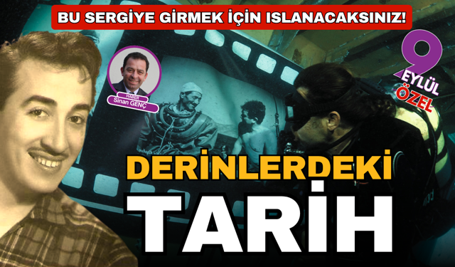 72 yıl sonra hikayenin başladığı yerde... Bu sergiye girmek için ıslanacaksınız