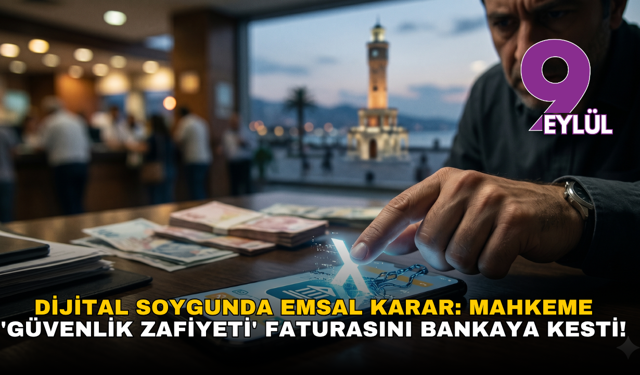 İzmir'deki  Siber Vurgunda Emsal Karar: Mahkemeden Bankalara 'Güvenlik Zafiyeti' Tokadı!