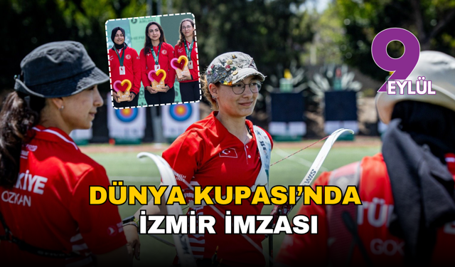 Dünya Kupası’nda İzmir imzası: Milli okçu Dünya Yenihayat gümüş madalya kazandı