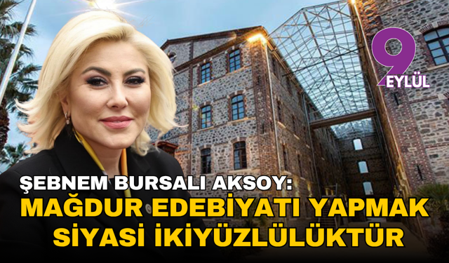Şebnem Bursalı Aksoy'dan 'Meslek Fabrikası' çıkışı