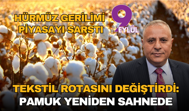 Tekstil rotasını değiştirdi: Pamuk yeniden sahnede