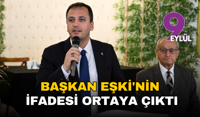 Bornova'da 'bankamatik personeli' soruşturması: Başkan Eşki'nin ifadesi ortaya çıktı