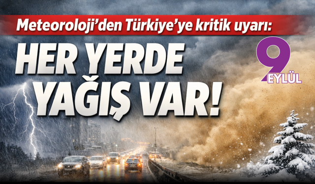 Meteoroloji’den peş peşe uyarılar: Yağış ve fırtına kapıda