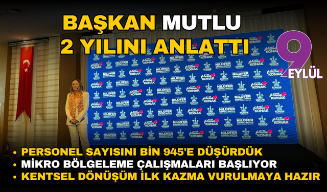 Başkan Mutlu 2 yılını anlattı: Kentsel dönüşümde ilk kazma vurulmaya hazır!