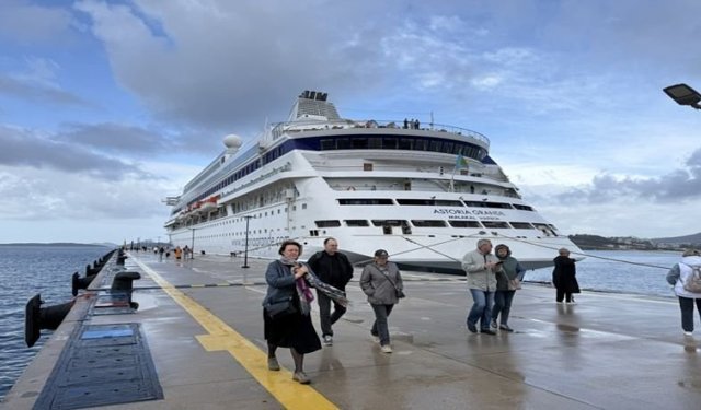 Bodrum kruvaziyer sezonunu açtı